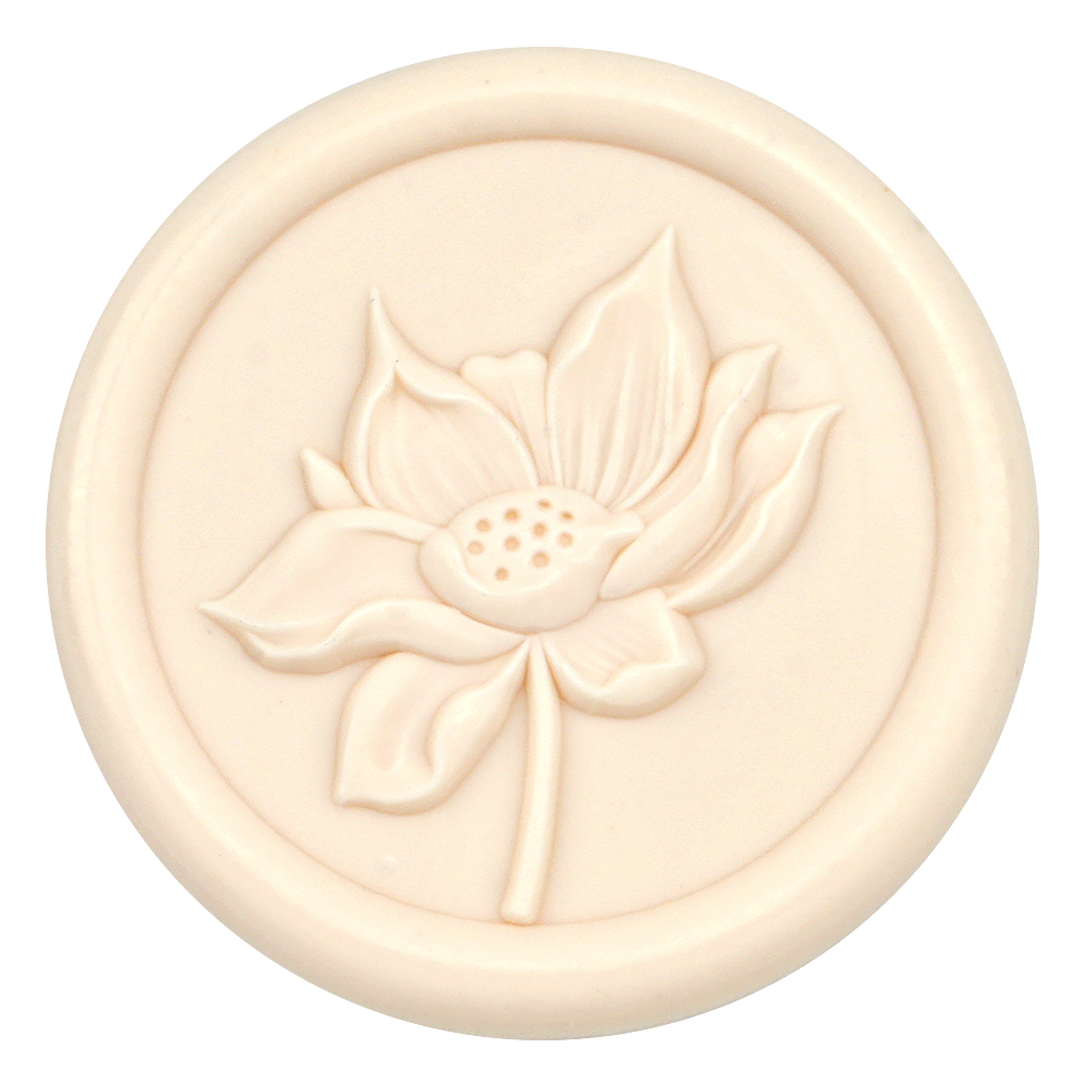 Wedding Envelopes - 3D Water Lilies Floral Wax Seal