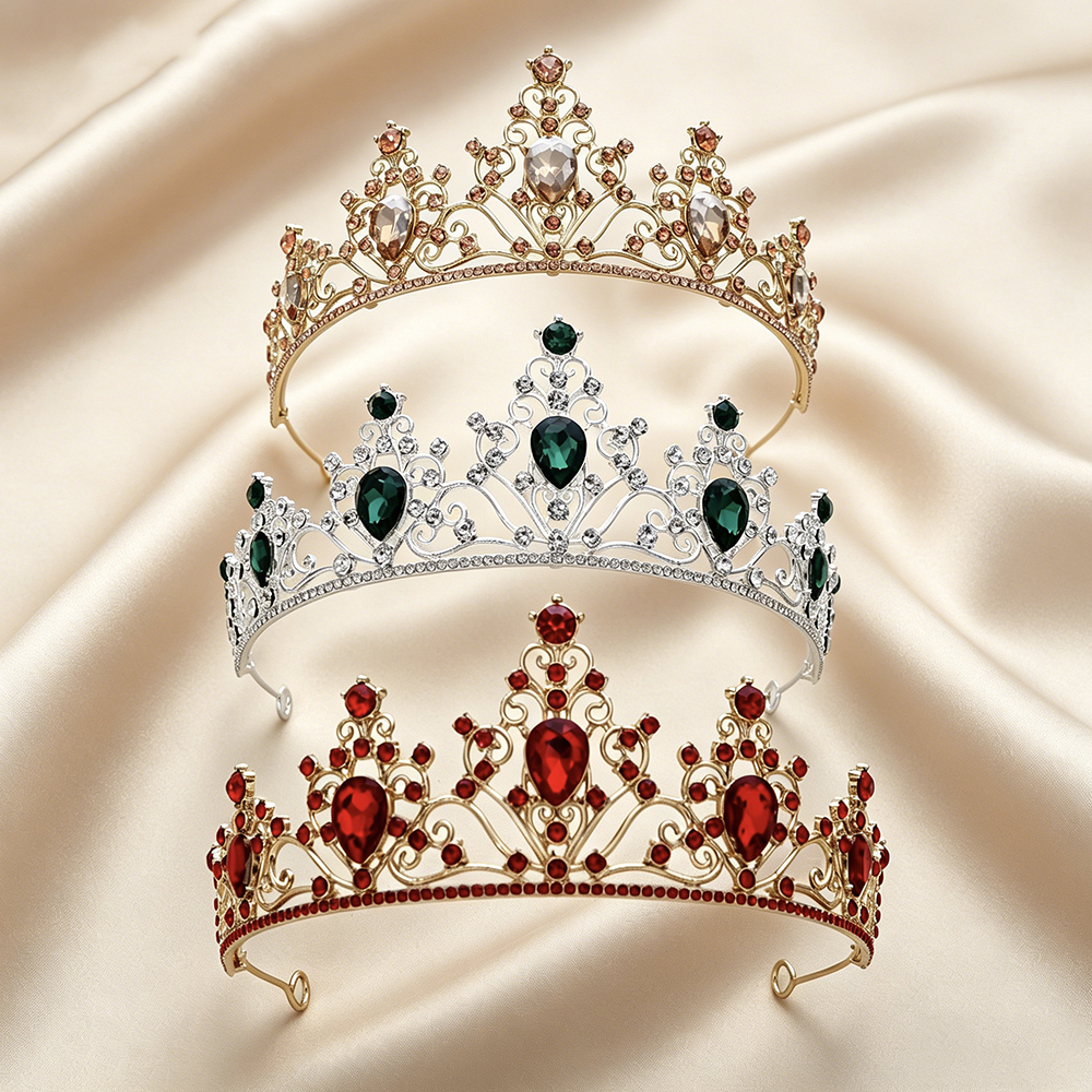 Wedding Party Supply - Vintage Baroque Sparkling Rhinestone Bridal Tiara