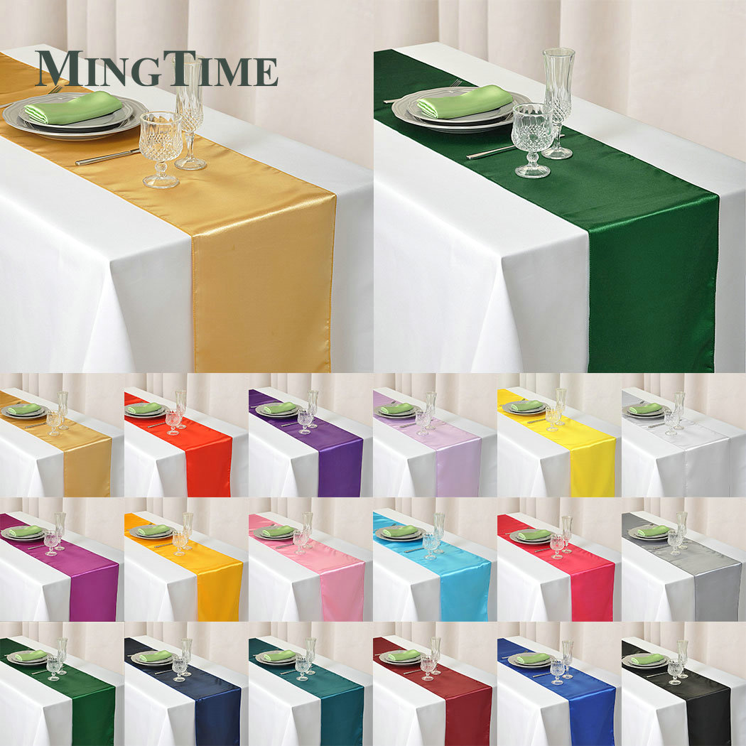 Table Runner Sequin - Satin Table Runner 30cm X 275cm