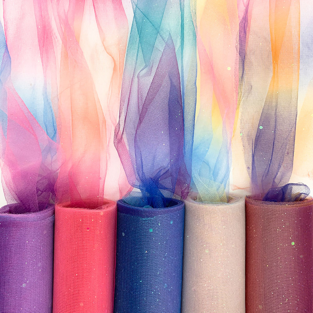 10Yards Rainbow Glitter Tulle  - Table Runner Sequin 评论和价格