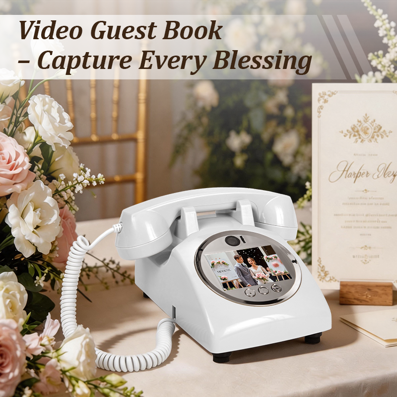 Audio Guestbook Wedding Phone  - Wedding Supply Factory 评论和价格