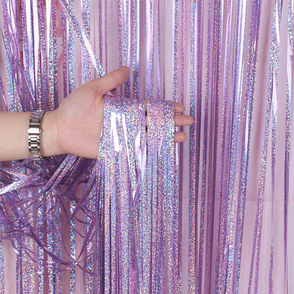 Laser rain curtain decoration  - Wedding Decor Supply Store 评论和价格