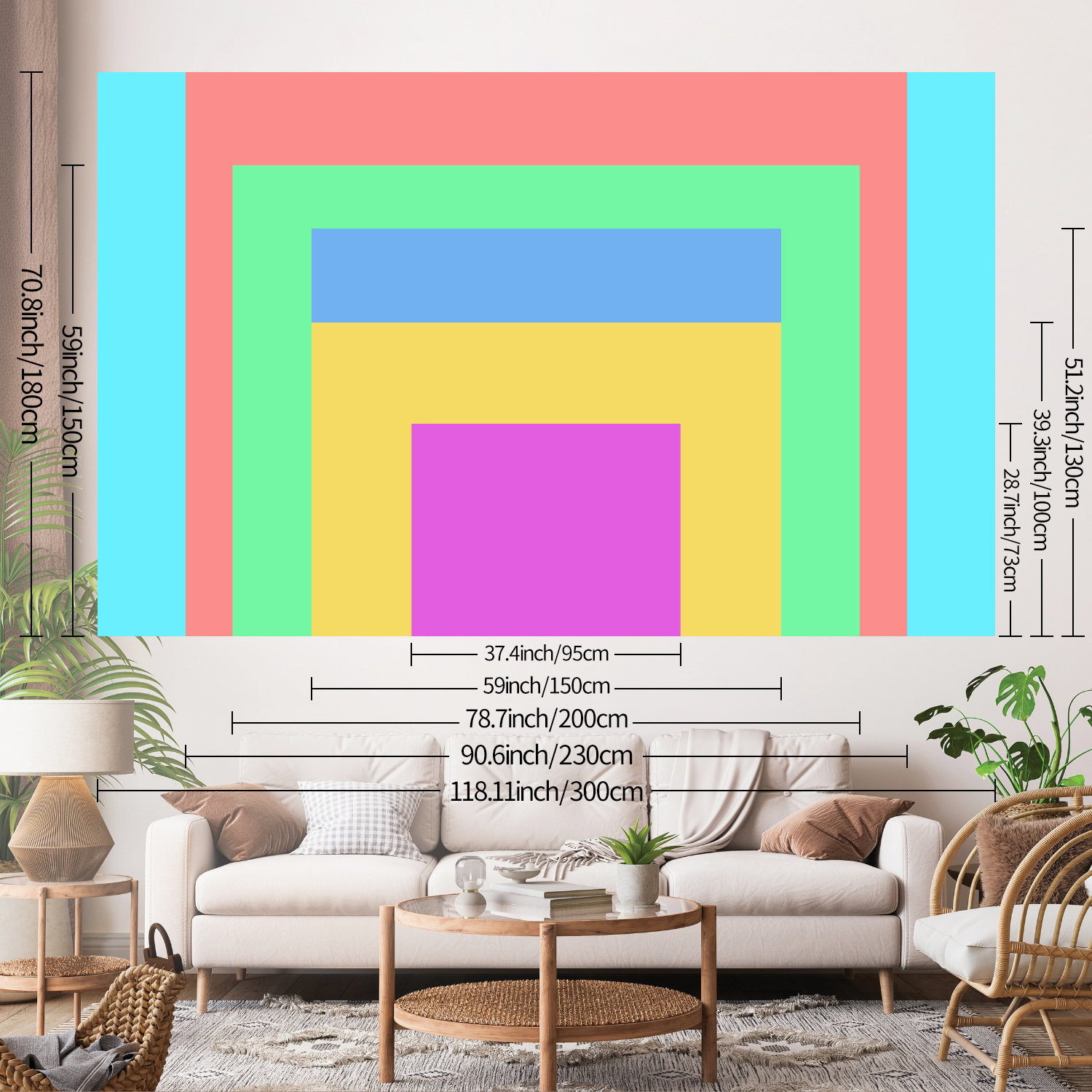 1pc Customized tapestries, cus - Wedding Party Supply 评论和价格