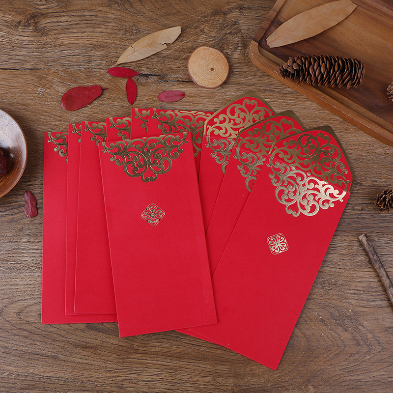 10pcs Spring Festival Lucky Mo - Wedding Envelopes 评论和价格