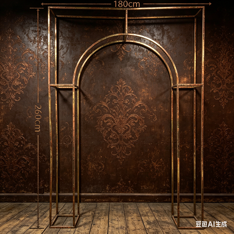1/3 Pcs Gold Geometric Wedding - Wedding Decor Supply Store 评论和价格