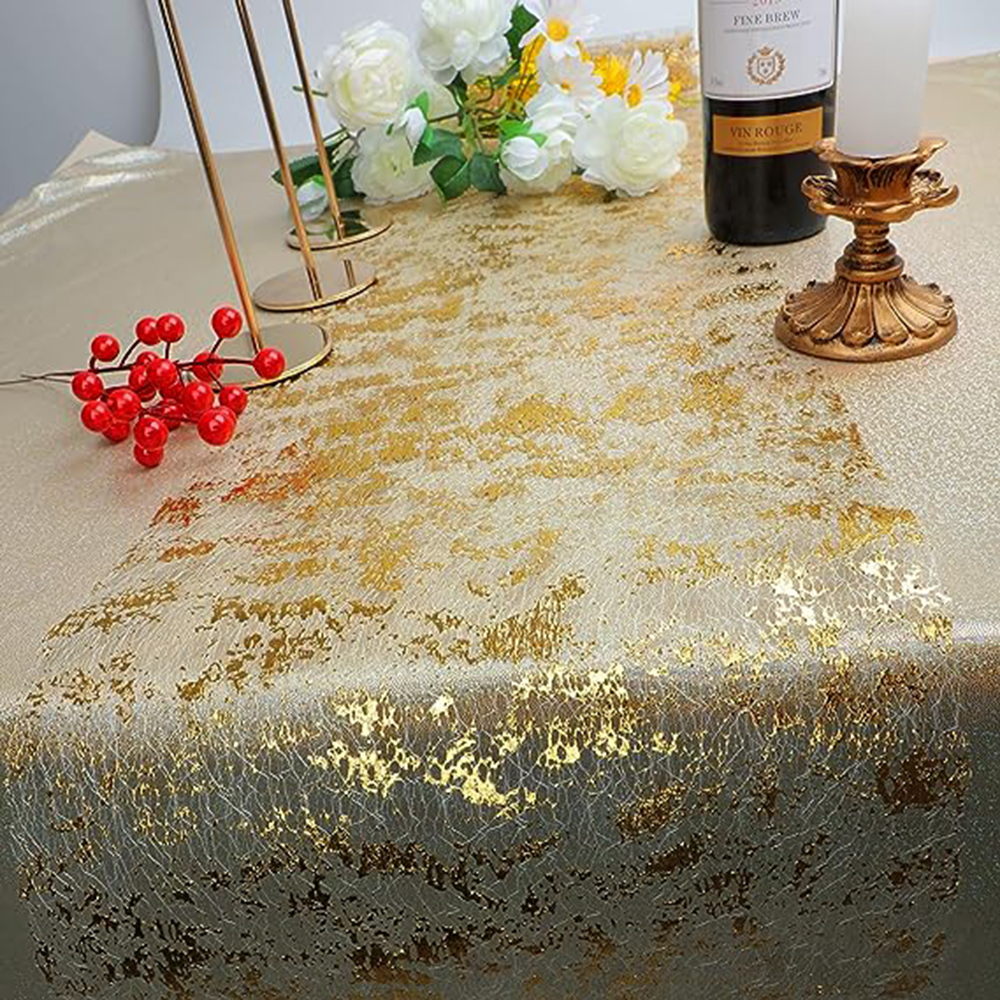 Metallic Silver Table Runner R - Table Runner Sequin 评论和价格
