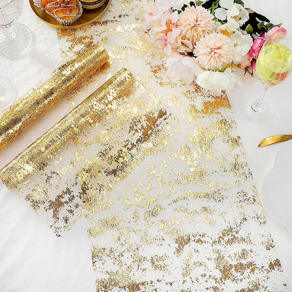 Metallic Gold Table Runner 300 - Table Runner Sequin 评论和价格