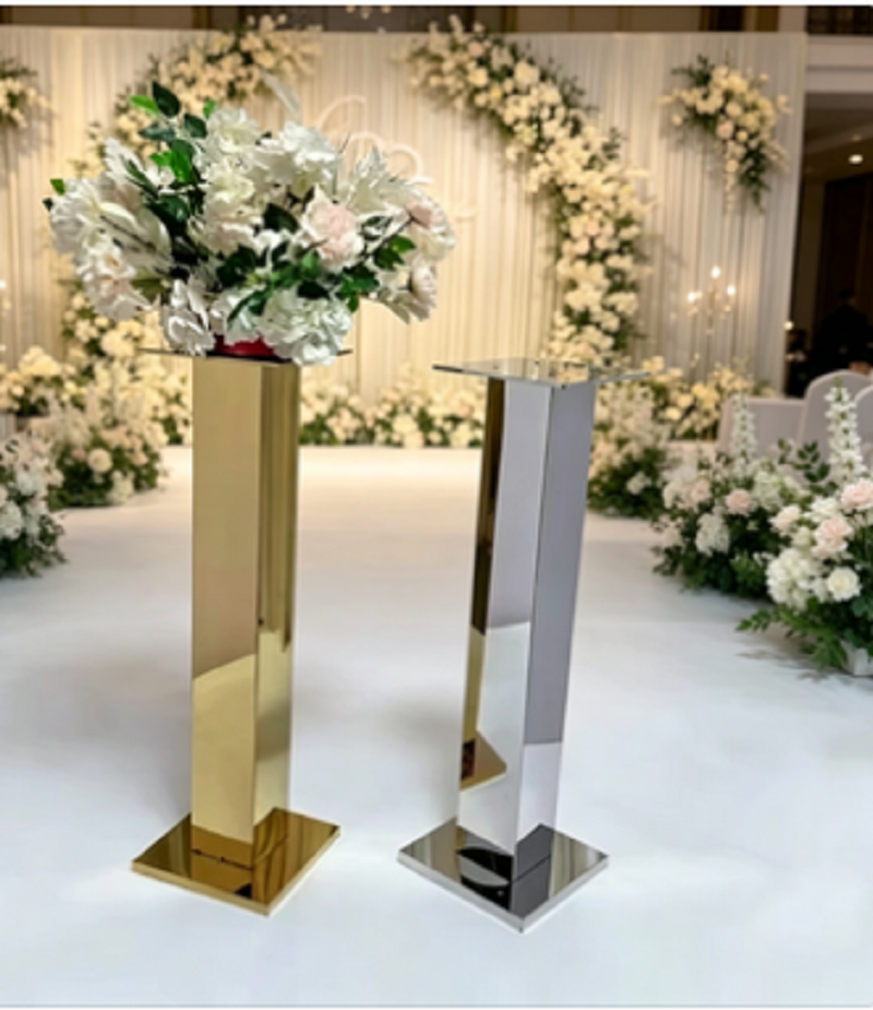 Metal Vase And Stainless Steel - Wedding Decor Supply Store 评论和价格