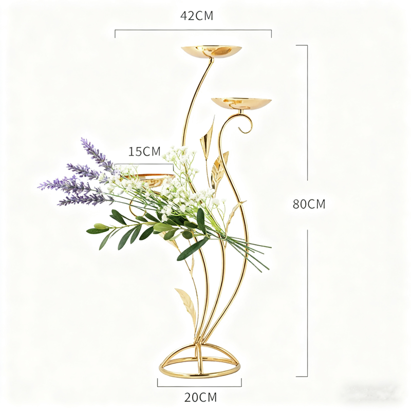 Gold Flower Stand for Wedding  - Wedding Decor Supply Store 评论和价格