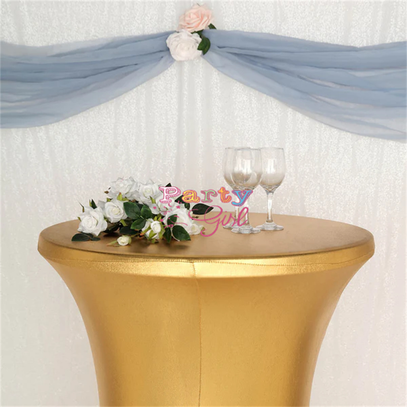 Hot Sale Metallic Spandex Tabl - Wedding Qq 评论和价格