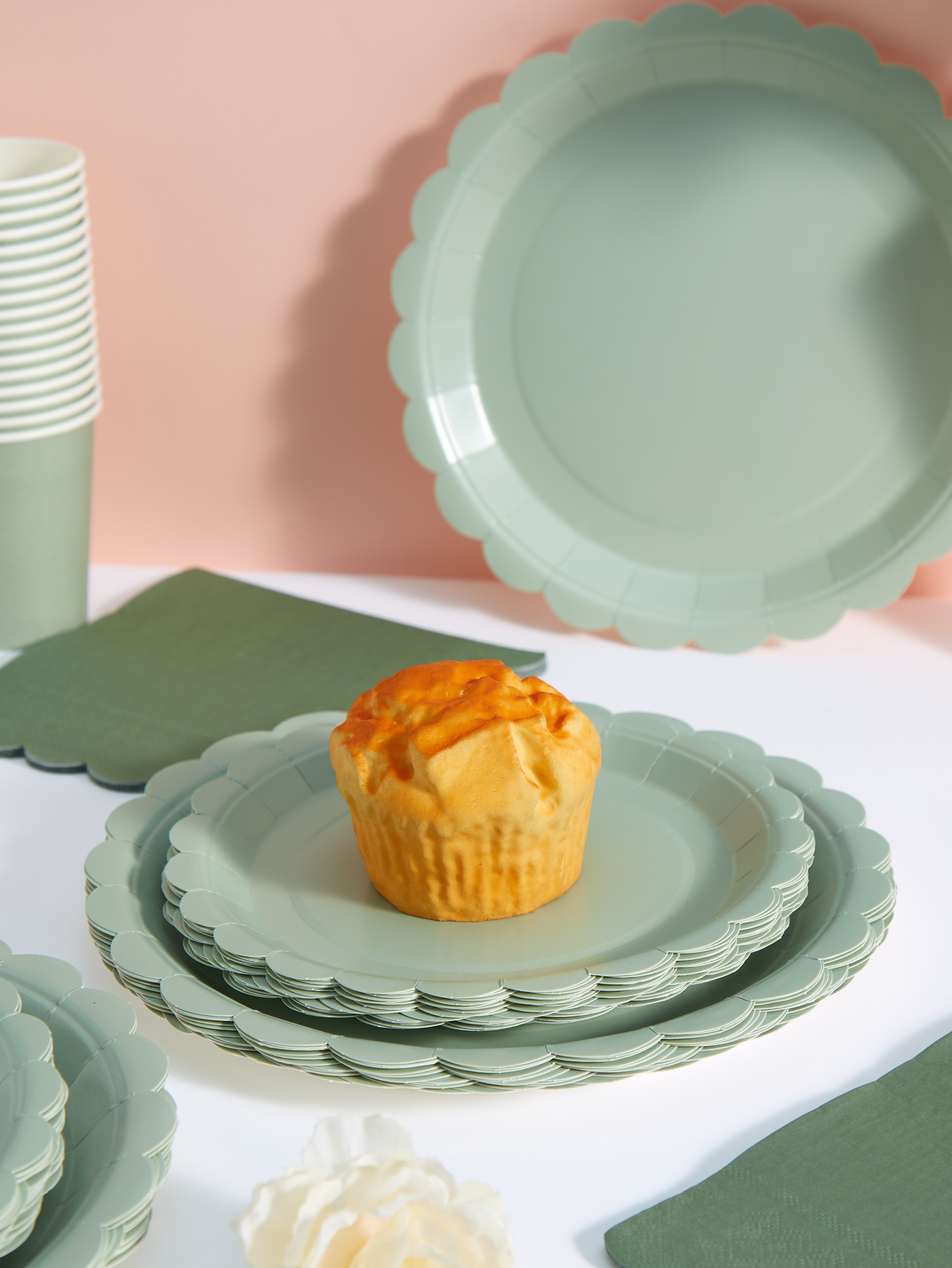 97pcs/set Disposable Tableware - Wedding Party Supply 评论和价格