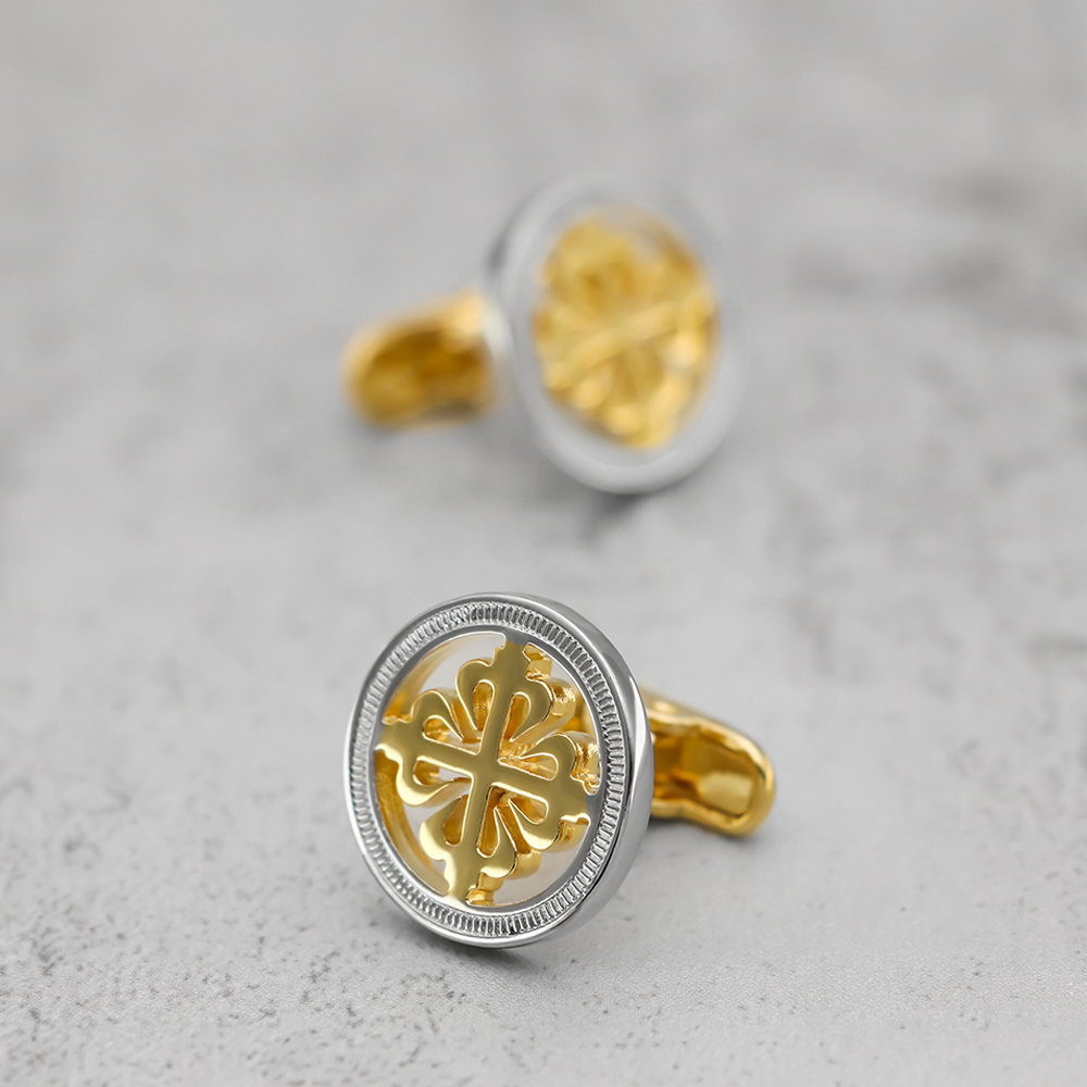 Luxury Iris Flower Cufflinks H - Wedding Supply Factory 评论和价格