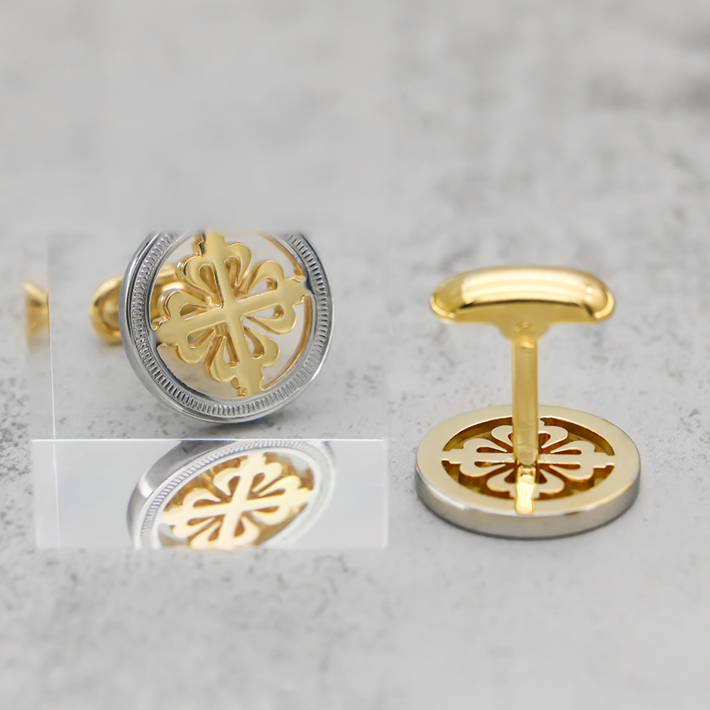 Luxury Iris Flower Cufflinks H - Wedding Supply Factory 评论和价格