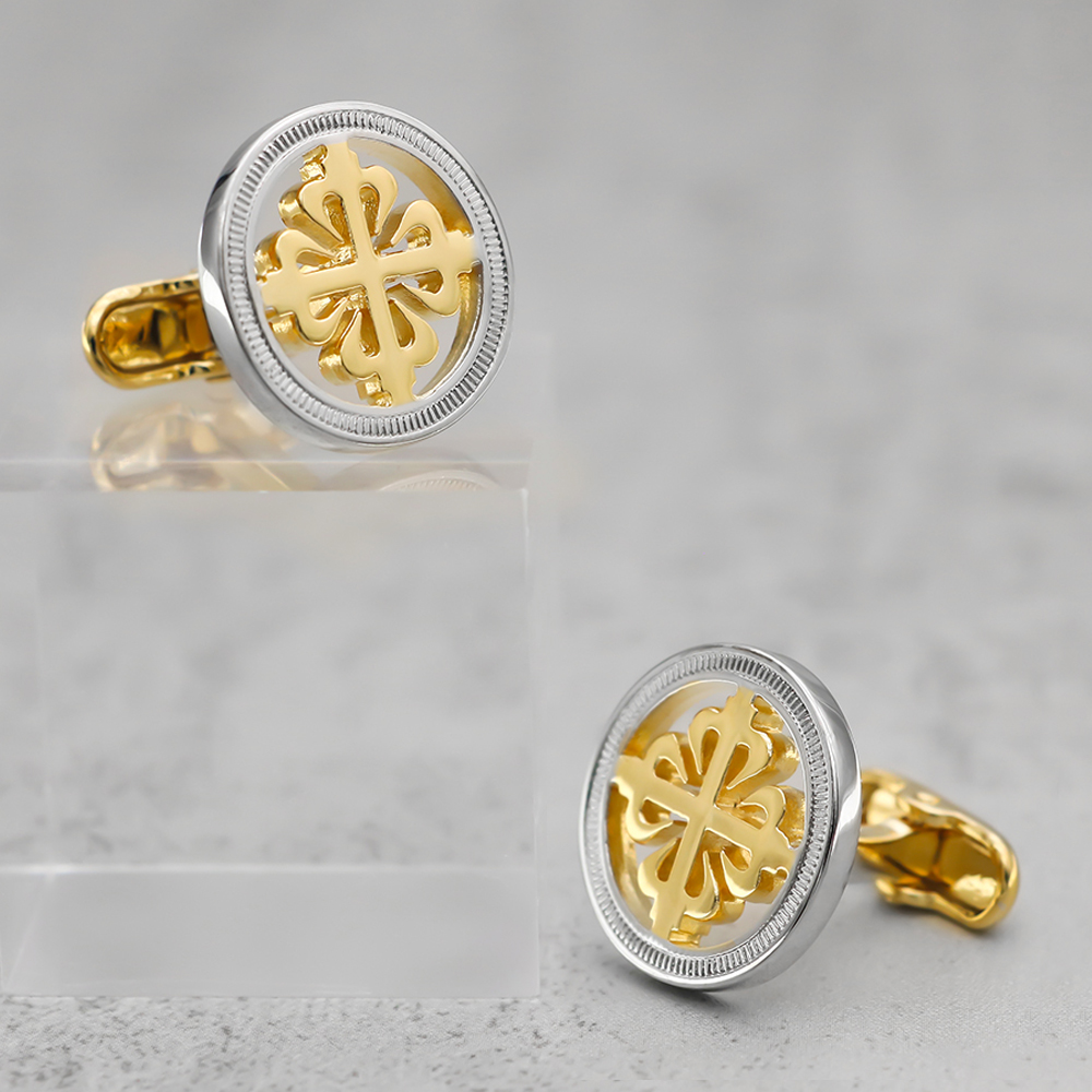 Luxury Iris Flower Cufflinks H - Wedding Supply Factory 评论和价格