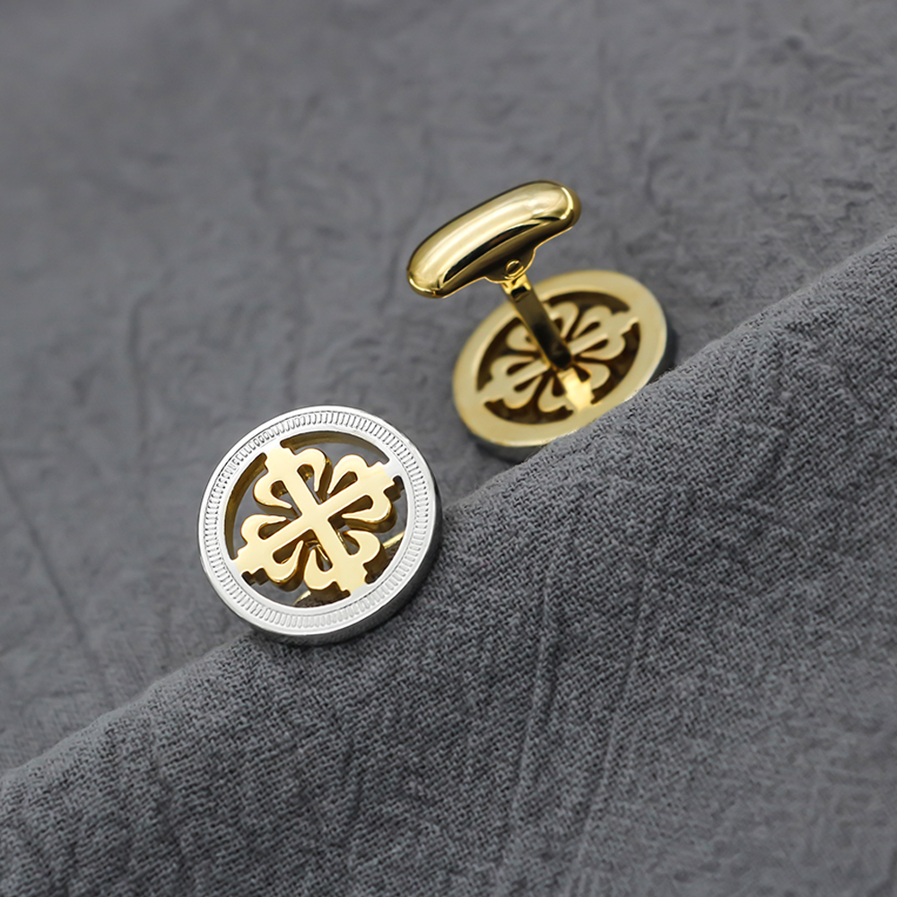 Luxury Iris Flower Cufflinks H - Wedding Supply Factory 评论和价格