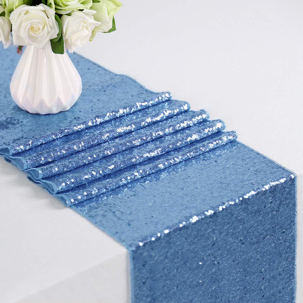 4pcs Glitter Sequin Table Runn - Table Runner Sequin 评论和价格