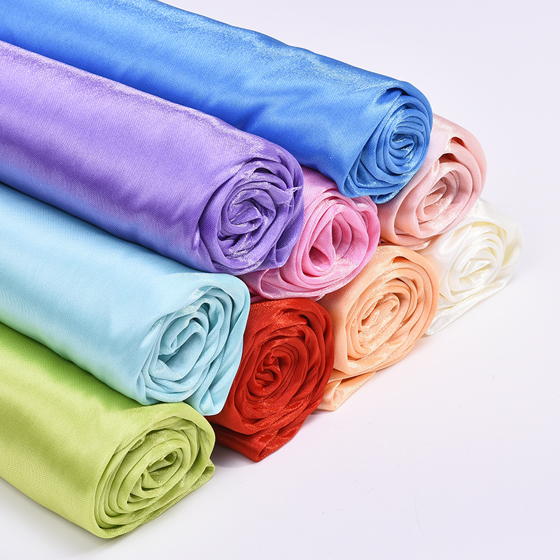Pearlescent Ice Silk Satin Fab - Wedding Party Supply 评论和价格