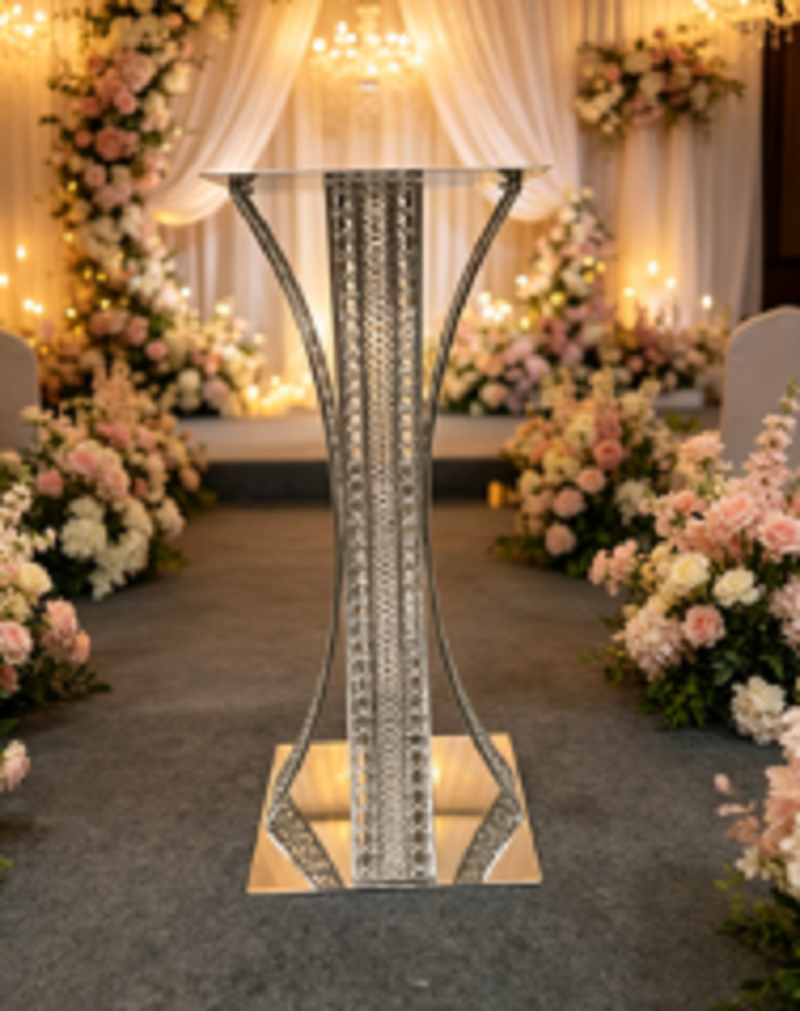 5PCS Wedding Centerpiece Cryst - Wedding Decor Supply Store 评论和价格