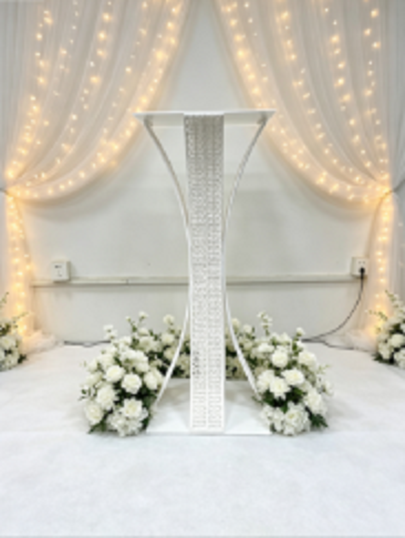 5PCS Wedding Centerpiece Cryst - Wedding Decor Supply Store 评论和价格