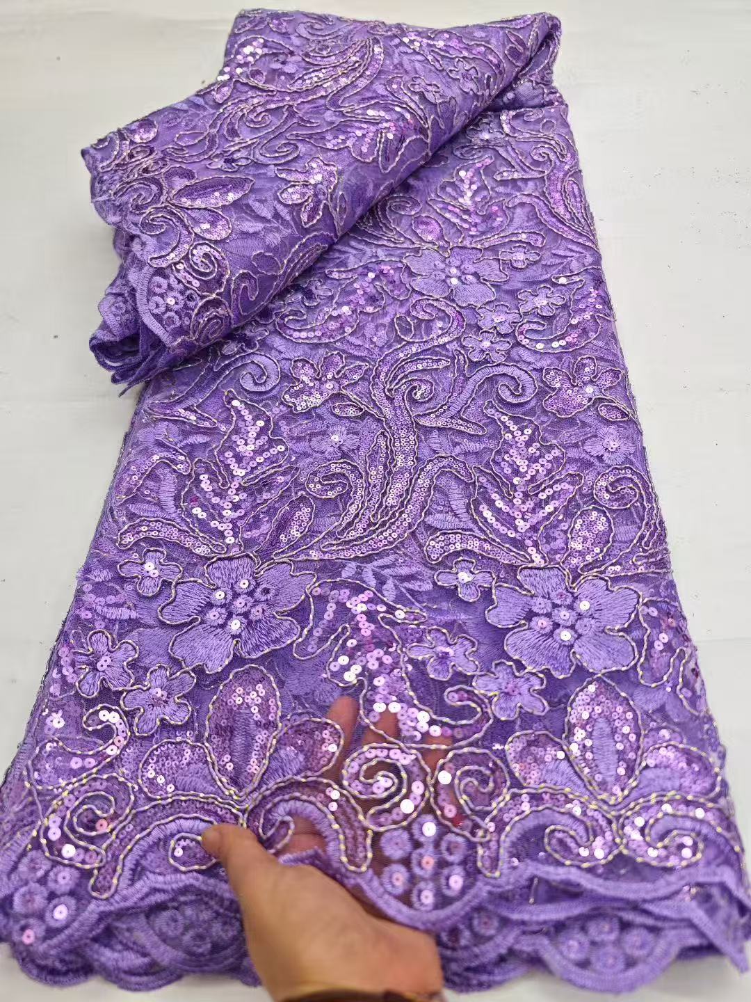 African Sequins Guipure Cord L - Wedding Dress Supply 评论和价格