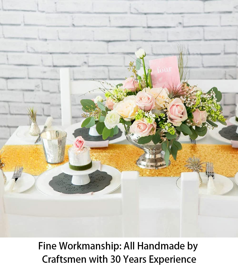 Sequin Table Runners Gold Tabl - Table Runner Sequin 评论和价格