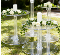 4pcs/set)Round Plinths Wedding - Wedding Qq 评论和价格