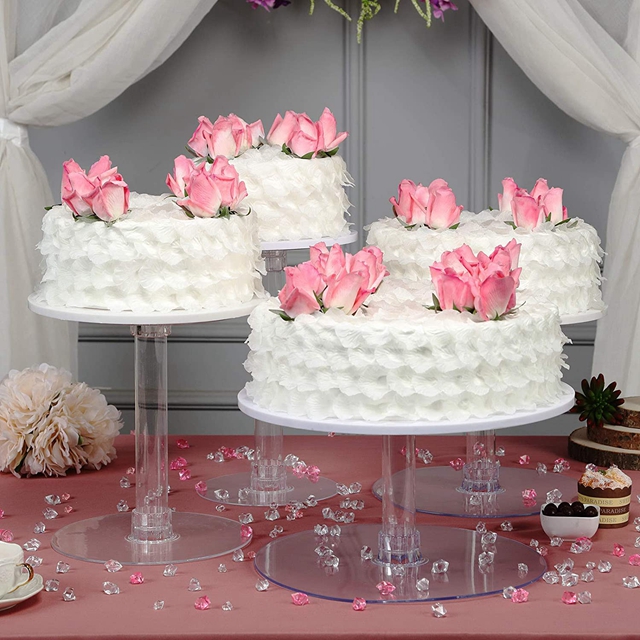 4pcs/set)Round Plinths Wedding - Wedding Qq 评论和价格