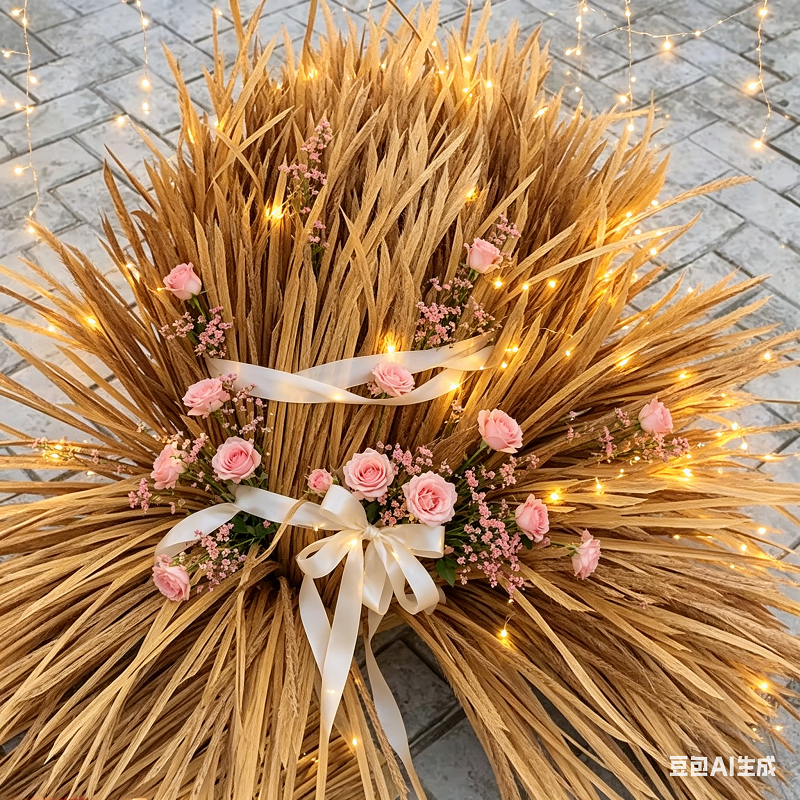 10m hot melt simulated thatch  - Wedding Decor Supply Store 评论和价格