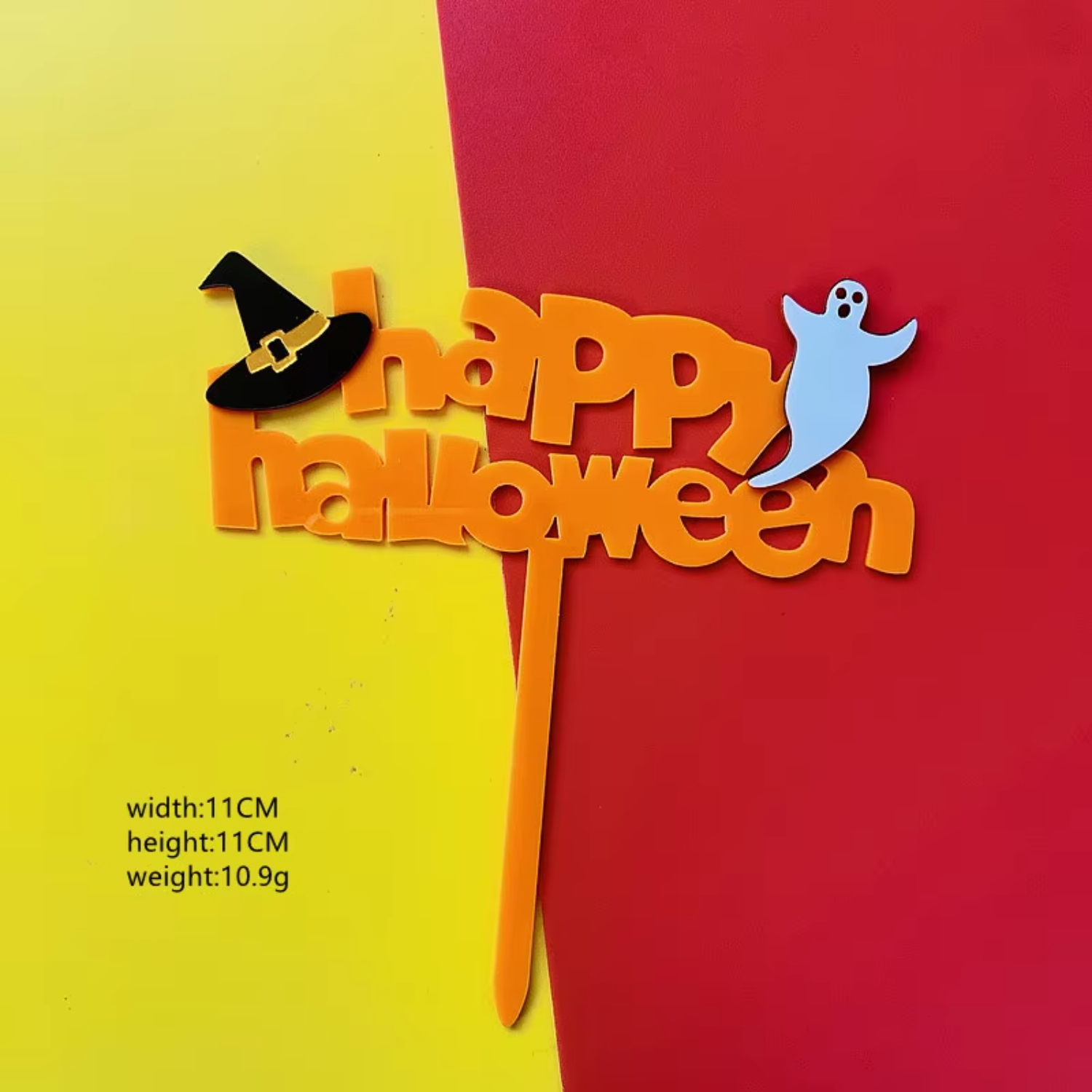 Happy Halloween Acrylic Cake T - Wedding Supply Factory 评论和价格