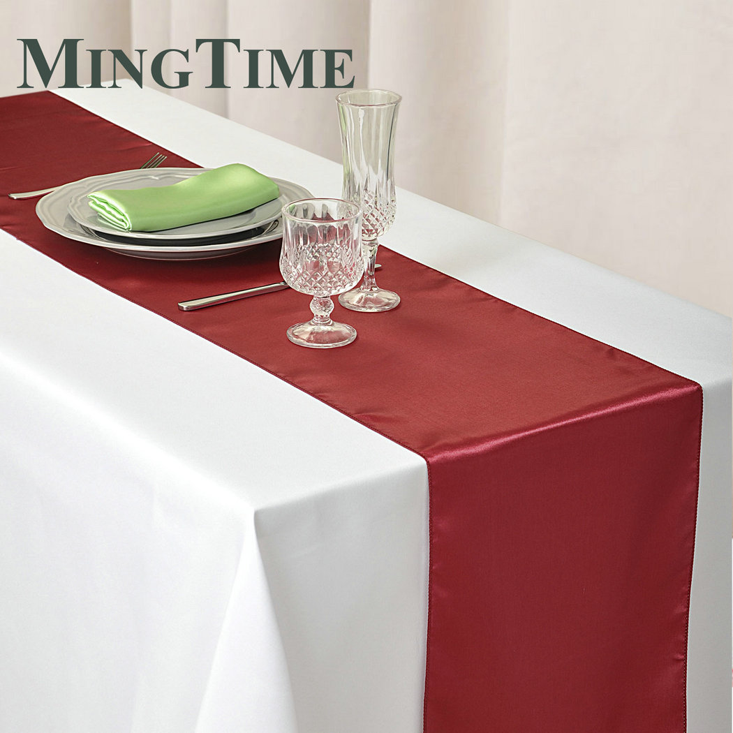 Satin Table Runner 30cm X 275c - Table Runner Sequin 评论和价格