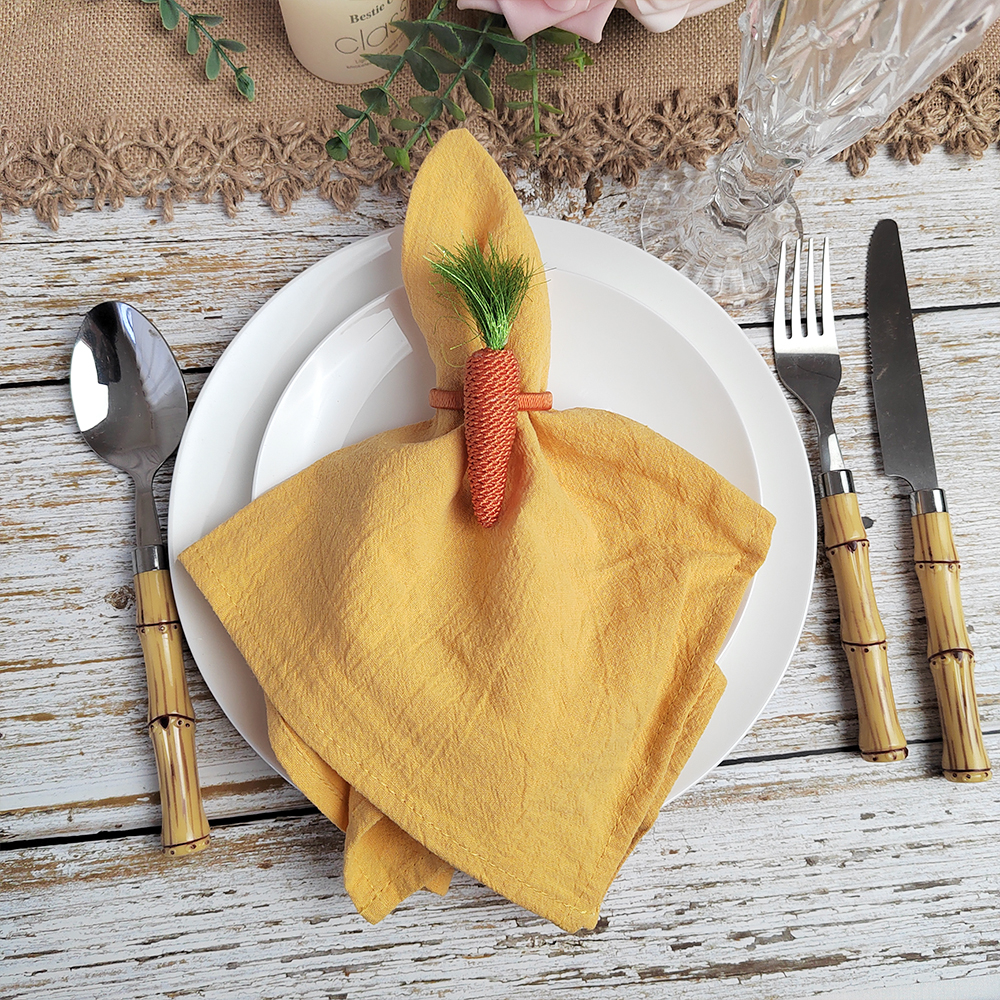 10 PCS Cloth Napkins 40x40cm C - Wedding Supply Factory 评论和价格